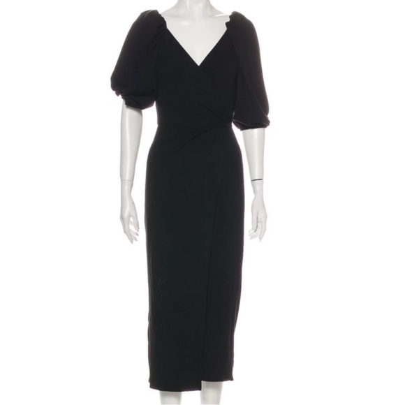 REFORMATION V-Neck Midi Length Dress - Picture 1 of 4
